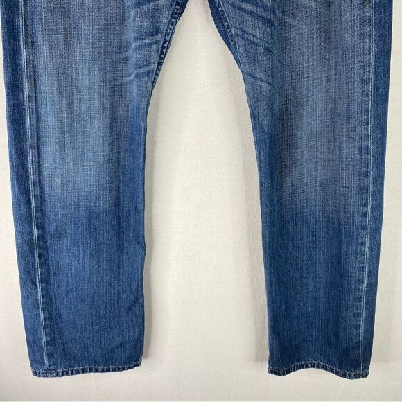 Levi’s Jeans Men’s 569 Straight Leg Loose Fit 5 Pocket Cotton Denim 36x34 STAINS - Picture 4 of 15